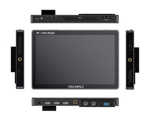 Feelworld LUT11S 10.1 Inch High Bright 2000Nit 3G-SDI 4K <strong>Input</strong> <strong>Output</strong> IPS Panel Touch Screen DSLR Camera Field <strong>Monitor</strong> - Product Image 4
