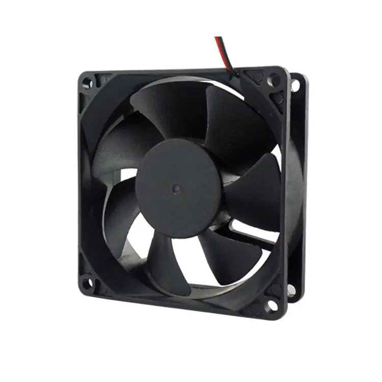 Ventilateur de refroidissement Axial sans balais, portable, à courant continu 5V/12V/24V, 80X80X25mm, 8025 80mm