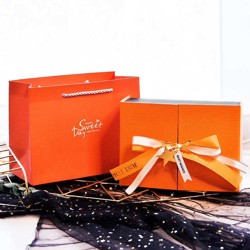 Thinking of you + gift bag (includes raffia + greeting card)