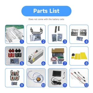 SZXUBA 16kwhリチウム電池51.2V 280ah 314Ah 16S JK BMS BT WIFI 30Kwh 50Kwh LiFePO4家庭用エネルギー貯蔵電池パック - Product Image 6