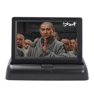 4.3&quot; <strong>Display</strong> Foldable Color TFT <strong>LCD</strong> Car Monitor Screen for Rear View Camera Backup Reverse - Product Image 2