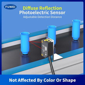 Sensor inductivo óptico de 24V, concentrador visible rojo reflectante difuso de - Product Image 2