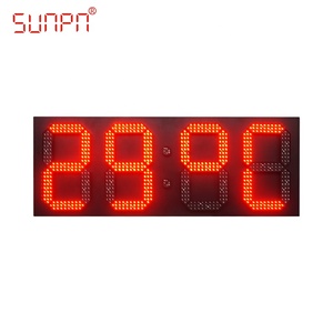 <strong>USA</strong> <strong>LED</strong> TIME and Temperature Sign/ Electronic Clock/ Timer Board/ Panel/ Screen - Product Image 4