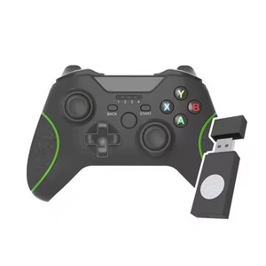 Xbox One S oyun Joystick için 2.4G kablosuz denetleyici pil içinde çift titreşim Motor Xbox konsolu için kulaklık jakı ile - Product Image 1
