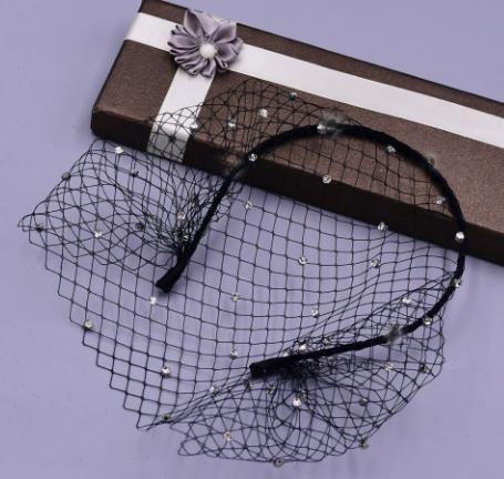 Noir avec diamant blanc