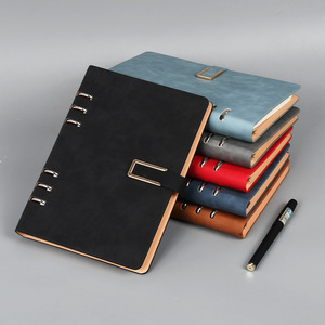Venta al por mayor de cuero Pu A5 A6 Bloc de notas suave diario libro de bolsillo con logotipo personalizado - Product Image 4