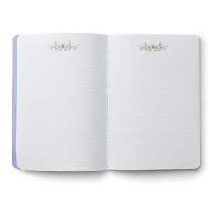 Cuadernos A5 de diseño bonito y personalizado, cubierta de papel de lona con tinta dorada, Hortensia recta, hermosa encuadernación de costura de sillín - Product Image 3