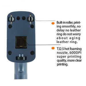 Handheld Inkjet <strong>Printer</strong> Gun Printing Height 0.08-0.5Inch Inkjet <strong>Coder</strong> with Original Fast-Drying <strong>Ink</strong> for Text QRCode/Barcode/<strong>Date</strong> - Product Image 5