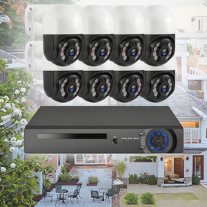 XMEye VMS 4mp 8mp 8CH POE PTZ闭路电视摄像机H.265 2k 4k Ai智能Ip POE PTZ安全摄像机系统PTZ闭路电视摄像机POE Nvr套件 - Product Image 2