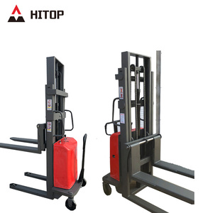 Hergestellt in China 1 Tonne halbe lekt rischer Paletten stapler Halbautomati scher Paletten stapler 2 T2M - Product Image 2
