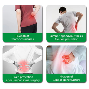 תמיכה שבר דחיסת עמוד שדרה אוברוזיס עמוד השדרה תמיכה לטיפול ושיקום - Product Image 3