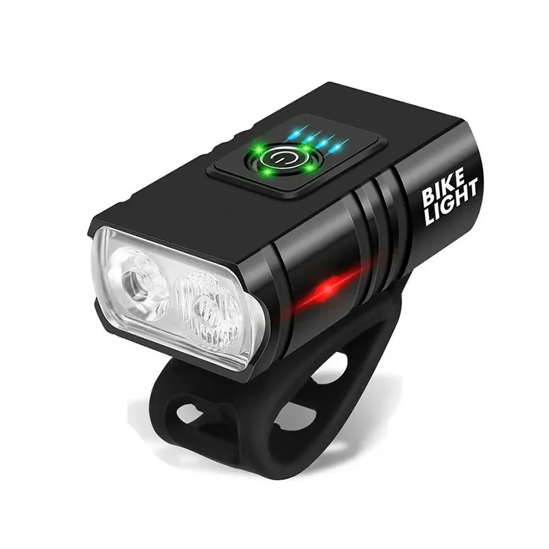 אור אופניים T6 LED קדמי USB נטענת MTB מנורת אופני הרים 1000LM פנס אופניים פנס פנס רכיבה על אופניים זנב קטנוע