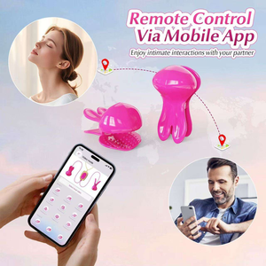APP Remote Nipple Vibrator Clitoral <strong>Clip</strong> Breast Massage Clitoral Stimulation Masturbator Female <strong>Sex</strong> Toy for Women Adult <strong>18</strong>+ - Product Image 6