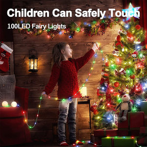 Weihnachten LED Lichterkette, App Smart Fernbedienung Outdoor RGB Wasserdichte Weihnachts beleuchtung/ - Product Image 5
