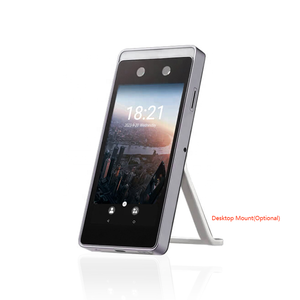 Androidを使用した高速顔生体認証顔認識時間出席システム4GおよびGPS機能 - Product Image 2