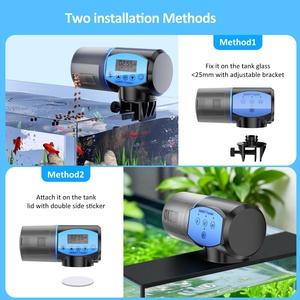 Juyang OEM tùy chỉnh thông minh hẹn giờ Aquarium <span class=keywords><strong>Fish</strong></span> <span class=keywords><strong>Feeder</strong></span> USB có thể sạc lại tự động Thức ăn cho cá nhà máy bán buôn thức ăn cho cá - Product Image 5