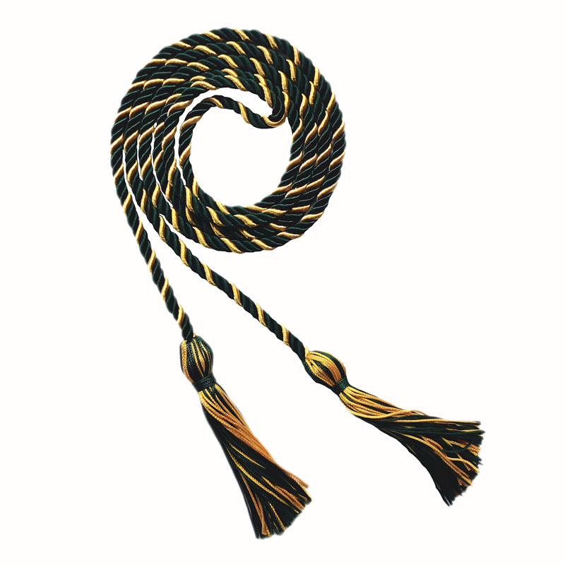 Forest green/gold