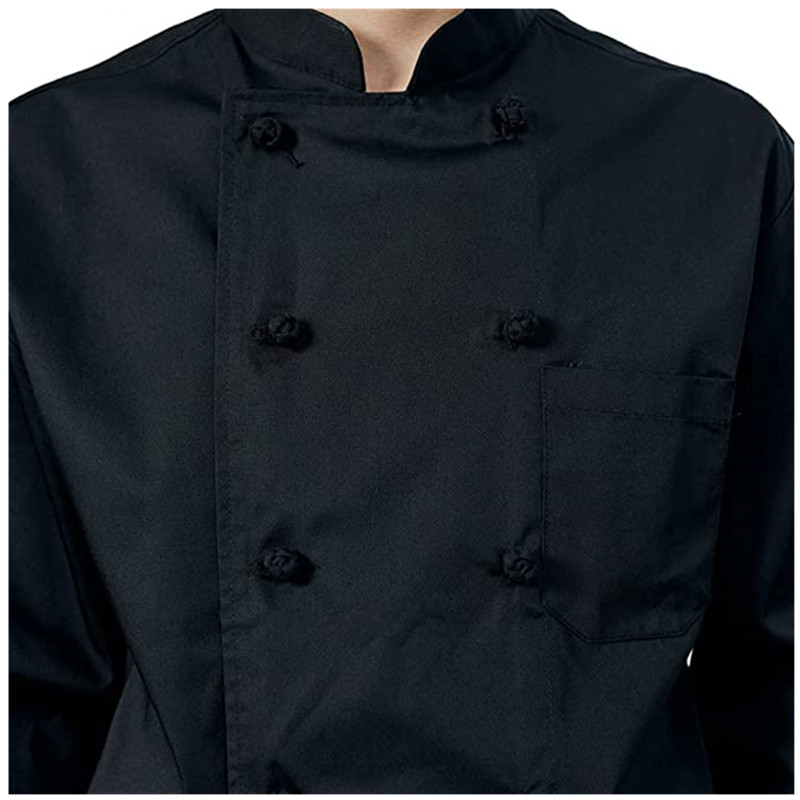 Unisex Customized logo Chef Jacket with Chef Uniform for Restaurant