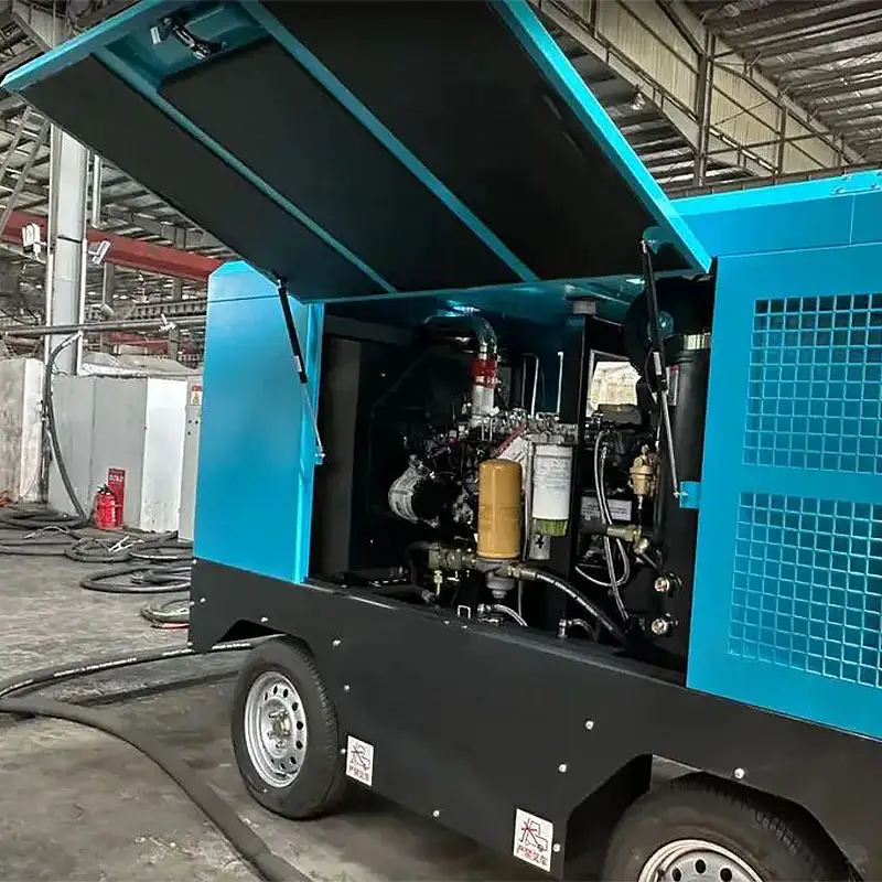 Compressore d'aria Diesel all'ingrosso della fabbrica per il compressore d'aria della vite del motore della piattaforma di perforazione