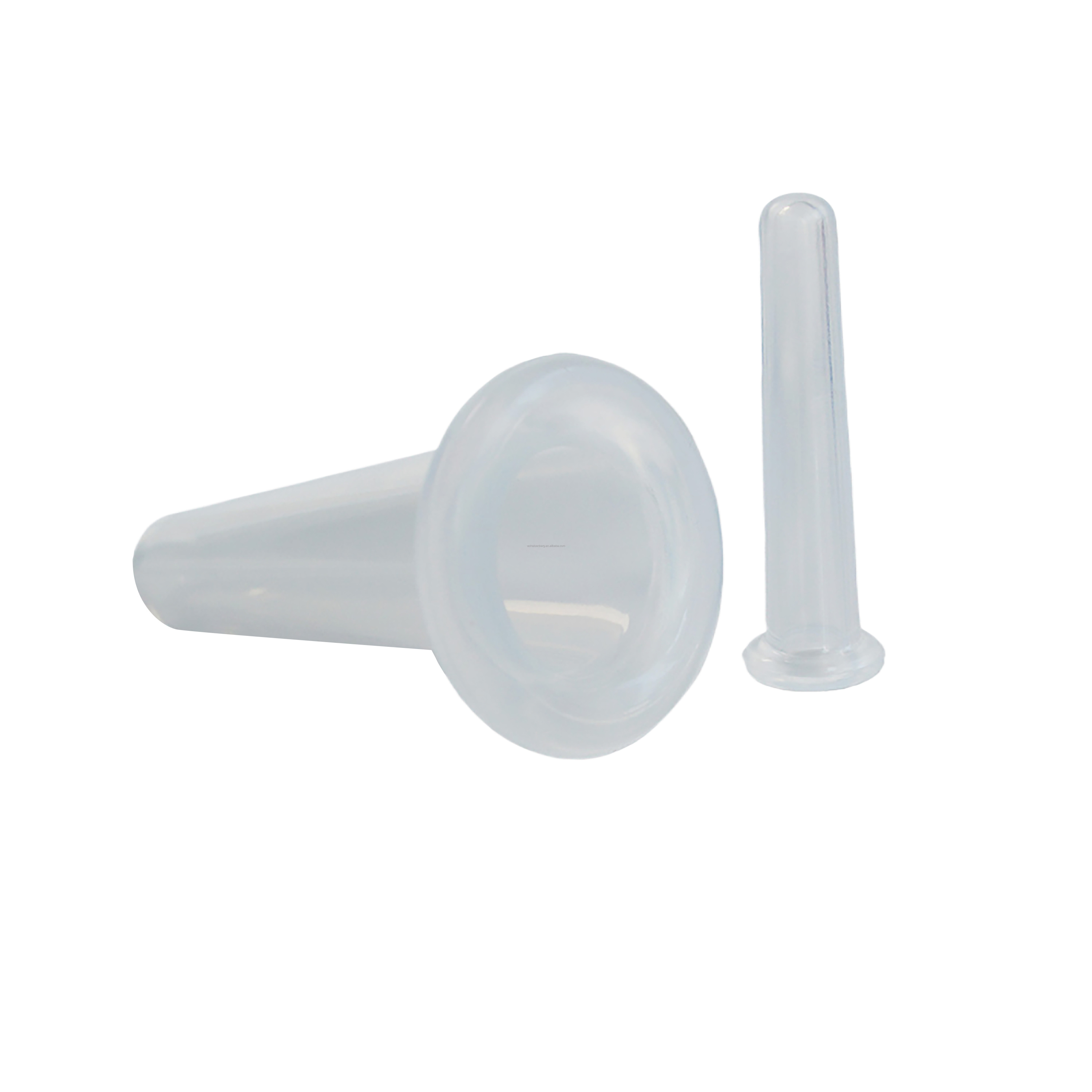 Ensemble de ventouses en silicone transparent régulier