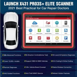 Bi-Directional Scan Tool LAUNCH X431 PRO3 S+ Full <strong>System</strong> Diagnose Tool + Guided Functions+ Online Coding (Offline <strong>Programming</strong>) - Product Image 2