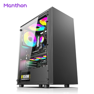 Funda de ordenador moderna con logotipo personalizado, fundas de PC para juegos, soporte de vidrio templado, carcasa de ordenador USB con 7 ranuras, carcasa de ordenador, torres de escritorio - Product Image 5
