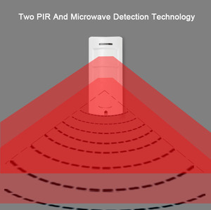 Dual PIR tecnología de detección de al aire libre para mascotas inmune PIR Sensor de movimiento con salida de relé