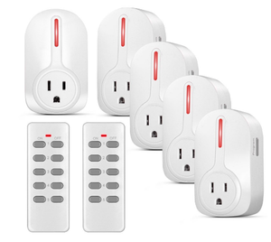 US Digital 120V Wireless Remote <strong>Control</strong> Plug <strong>Socket</strong> Outlet <strong>With</strong> Remote <strong>Control</strong> - Product Image 1