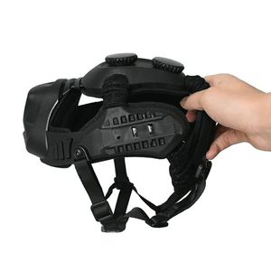 LINDU OPTICS OEMODMプラスチック素材ナイトビジョン双眼鏡ヘルメット