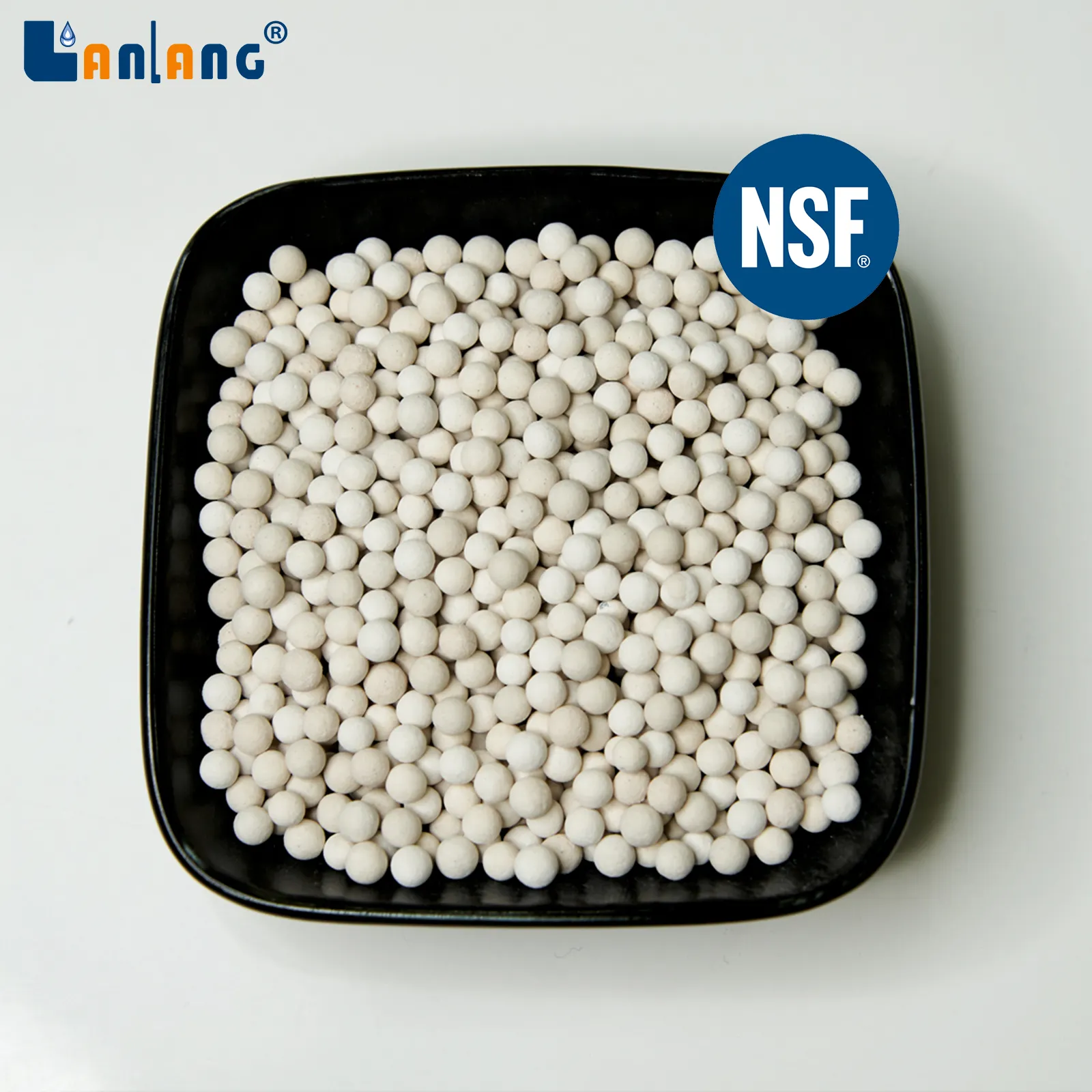 Hochwertige Flaschen wasser fabrik Verbessert PH Bio Ceramic Alkaline Calcium Mineral Balls