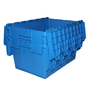 Cajas de plástico encajables plegables apilables reciclables tamaño 600*400*315 para organización de almacenamiento de distribución de almacén - Product Image 4