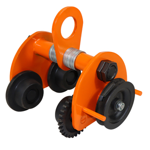 0.5-10 ton dişli monoray arabası manuel işın arabası el kumandalı manuel düz arabası - Product Image 1