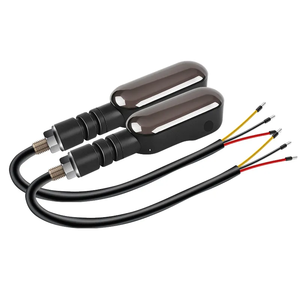Motorcycle Running Water Turn signal Lights 12V <strong>LED</strong> Double-sided Flow Turn signal - Product Image 1