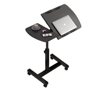 Складной деревянный металлический компьютерный стол для ноутбука - Product Image 3