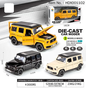 Boy's Birthday Gift Alloy <strong>Model</strong> <strong>Car</strong> with Light and Sound Vehicle <strong>Car</strong> Toy 1:28 Scale Pull Back <strong>Car</strong> Toy Diecast <strong>Model</strong> - Product Image 2