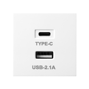 Factory Hot Black/white Wall <strong>Sockets</strong> Desktop Power <strong>Socket</strong> 5V/2.1A <strong>USB</strong> Charging Connector Type-C Charging <strong>Socket</strong> - Product Image 2