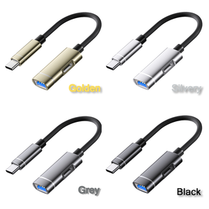 Dual Functional ity USB-C zu USB OTG Adapter Ladekabel Verbindet Tastatur Maus Drucker mit Telefon Computer Tablet Laptop - Product Image 6