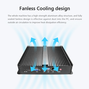 Thế hệ thứ 8 i3 i5 i7 bộ vi xử lý điện năng thấp kín không quạt chống bụi hộp pc <span class=keywords><strong>mini</strong></span> pc usb vga hd <span class=keywords><strong>mini</strong></span> pcie - Product Image 5