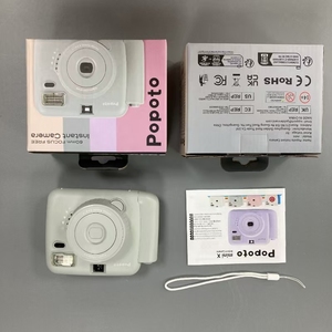 彩色打印儿童相机可拍摄儿童礼品迷你玩具相机照片视频数码即时相机