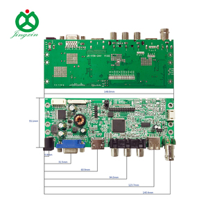 JX-V56-2AV-EDP lcd Placa de controlador soporte vga hmi av bnc usb jugar señal Placa de controlador - Product Image 3