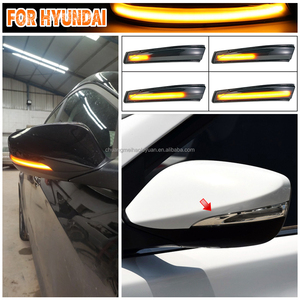 2pcs <strong>LED</strong> Dynamic Mirror Indicator Light for Hyundai Elantra GT <strong>Avante</strong> MK5 MD UD 11-15 Veloster I30 GD New Flowing Turn Signal - Product Image 6