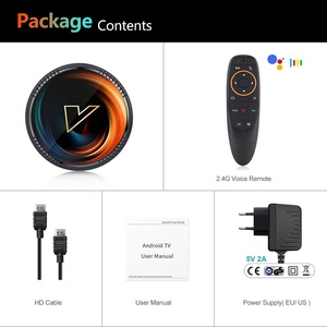 Yeni model Vontar W2 ATV androidtv 11.0 kutusu ile Amlogic S905W2 Google ses girişi uzaktan kumanda 2G 4gb çift Wifi + BT4.0 - Product Image 6