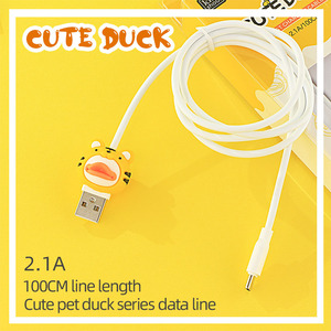 SD-238สายดาต้าชาร์จเร็วรูปการ์ตูนน่ารัก3A USB 60W 1ม. ไปยัง Type C สายเคเบิลข้อมูลไมโครไลท์สำหรับ Apple 6 7X13 14 15 16 - Product Image 5