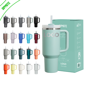 <strong>USA</strong> 2 Days Delivery 40oz 30oz Tumbler with Handle Sublimation Double Wall Stainless Steel TUMBLER with Straw Coffee Mug with Lid