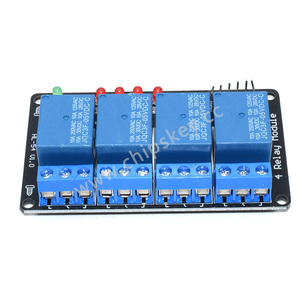 4003 4-Kanal 5V Relais modul Schwarz Blau DSP PIC Elektronisches Sensor modul für Arduinos Kit enthalten - Product Image 1