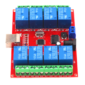 8CH 5V/12V/24V modulo relè USB interruttore di controllo programmabile Computer di controllo per Smart Home PC Controller intelligente - Product Image 5
