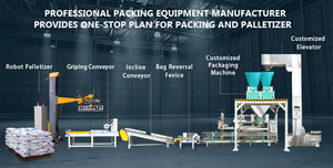 Automatic Stacking Palletizer Robotic Bag Palletizer Machine 25kg 50kg Powder Automatic Single Column Arm <strong>Robot</strong> <strong>Palletizing</strong> - Product Image 3