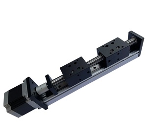 <strong>Linear</strong> <strong>Slide</strong> 1605 Ball Screw Bi-directional Positive <strong>and</strong> Negative Teeth Left <strong>and</strong> Right Rotary Guide <strong>Rail</strong> Split Module - Product Image 1