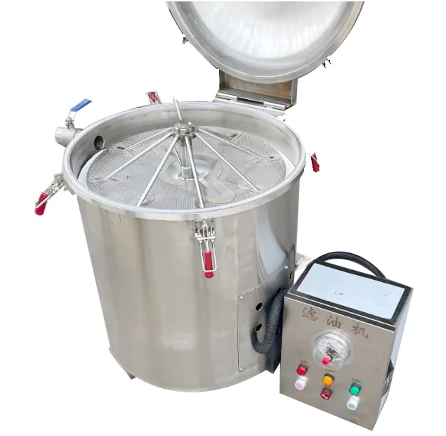 Embudo de filtro de vacío Separación de sólido-líquido Equipo de filtro de aceite para freír productos Máquina para filtrar residuos de residuos