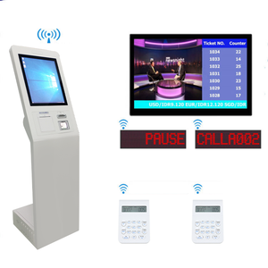 Hospital <strong>Queue</strong> <strong>System</strong> Kiosk Touch Screen Ticket Dispenser Machine with LED <strong>Display</strong> <strong>Queue</strong> <strong>Management</strong> <strong>System</strong>
